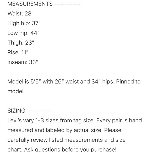 Vintage 501 Levis 28” - Picture 2 of 3